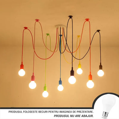 Kappa 8xe27 многоцветна