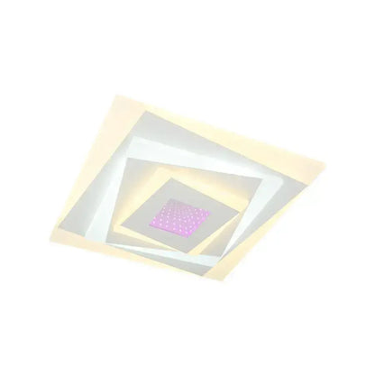 LED LED 3D LED квадрат, диаметър 30 ​​см, 20W RGB, бял, студ/гореща/неутрална светлина