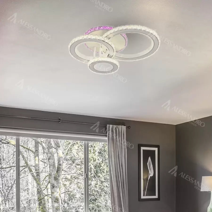 LED LED Analena с дистанционно управление, 134W, бяло, RGB