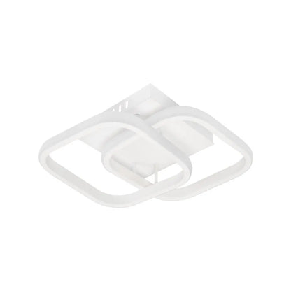 Lustra LED VERTEX MATRIX ROMBURI SUPRAPUSE, 44W, 2 ROMBURI, LUMINA PECK/CALDA/NEURA, ALB