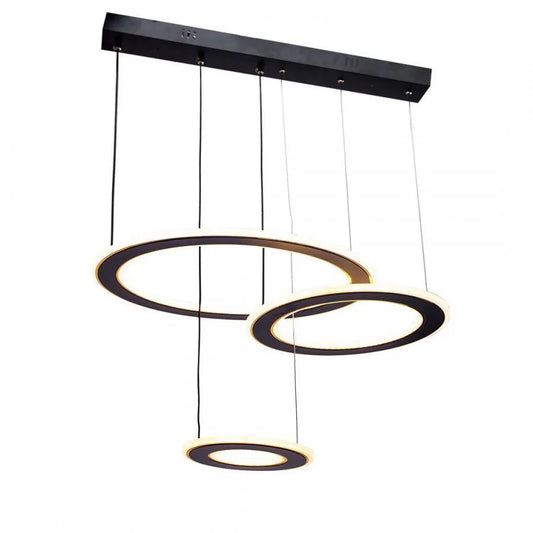 LED LED Bianca 99W Black с дистанционно управление