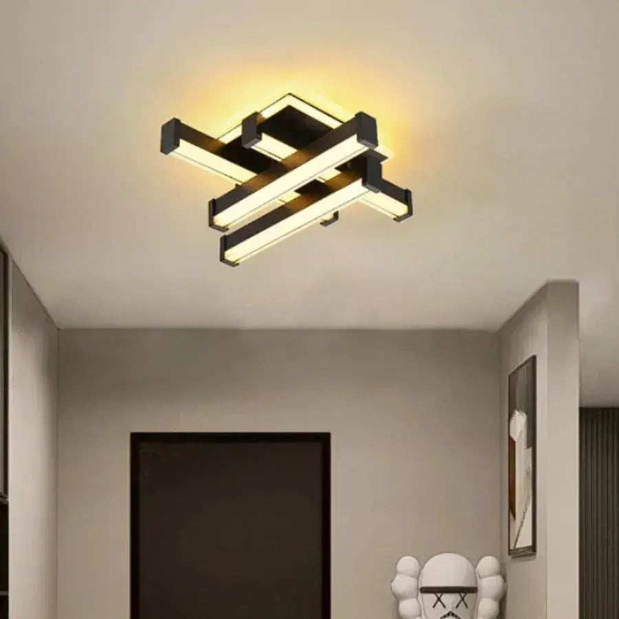 LED LED похот, 54W, линейна, студена/гореща/неутрална светлина, черна