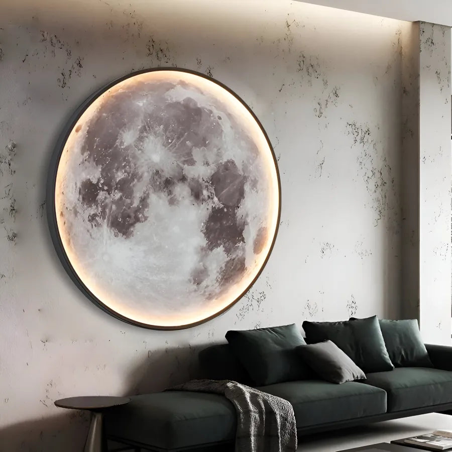 Нанесете декоративна LED луна с диаметър 68W 120cm 3000/4000/6000k