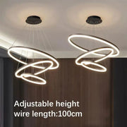 LED LED CASIANA с дистанционно управление, 130W, черно, беше да се озадачава
