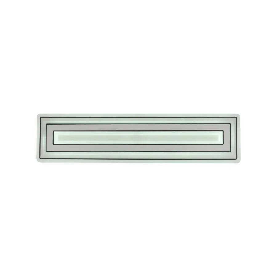 LED LED CHLOE 100W, линейна, студена/гореща/неутрална светлина, черно и бяло