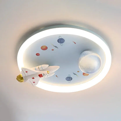 LED полилей CONSTELATION 49W, Диаметър 49см, Студена/Топла/Неутрална светлина, Бяло Син