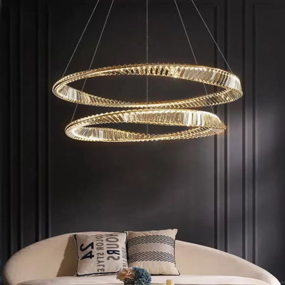Кристален светодиод LED с Cairro 98W Gold Remote Control