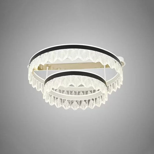 Похот LED кристал с Харисън Харисън дистанционно 122W черно бяло