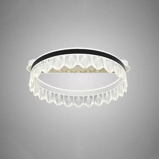 Похот LED кристал с дистанционно управление hezekiah 60w черно бяло