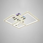 LED светодиоден кристал RGB с дистанционно управление Justin 106W Simable Silver