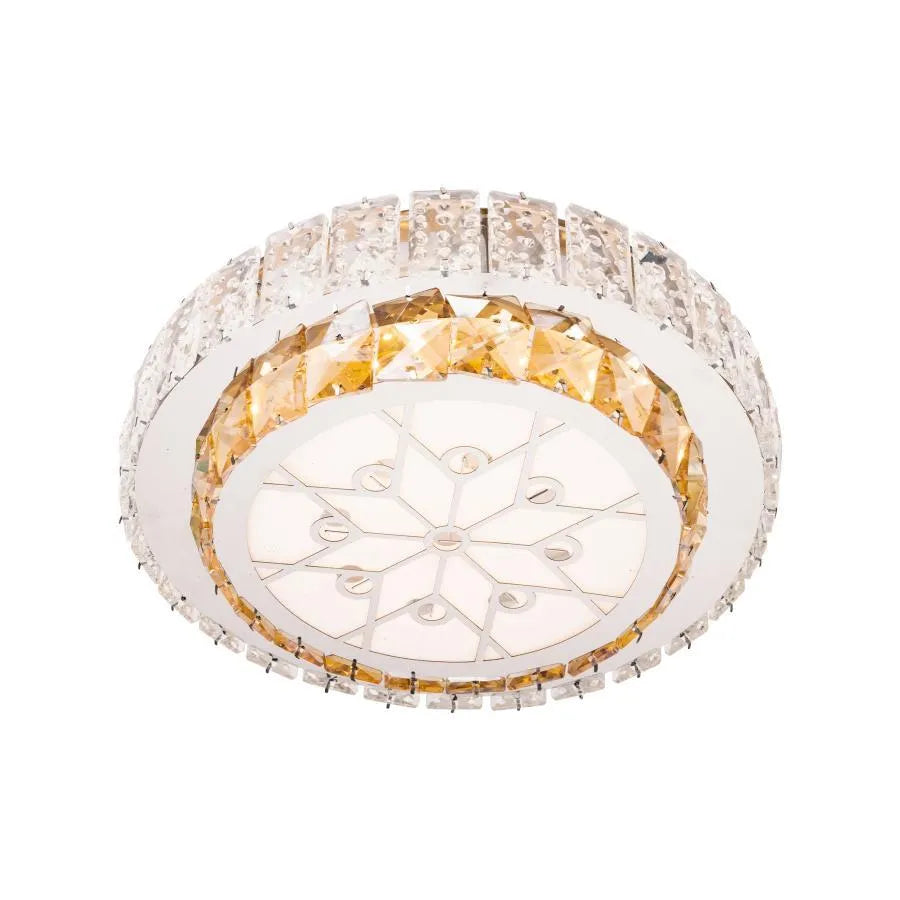 LED LED CRISTAL LED със сребърна абатия Lealcomanda 24W