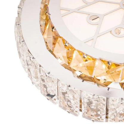 LED LED CRISTAL LED със сребърна абатия Lealcomanda 24W