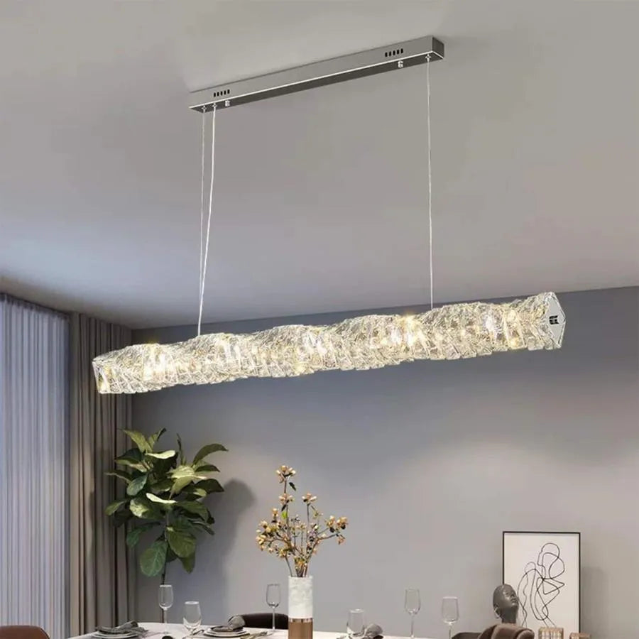 LED LED кристал LED с дистанционно управление 38W Sehrazat, сребро