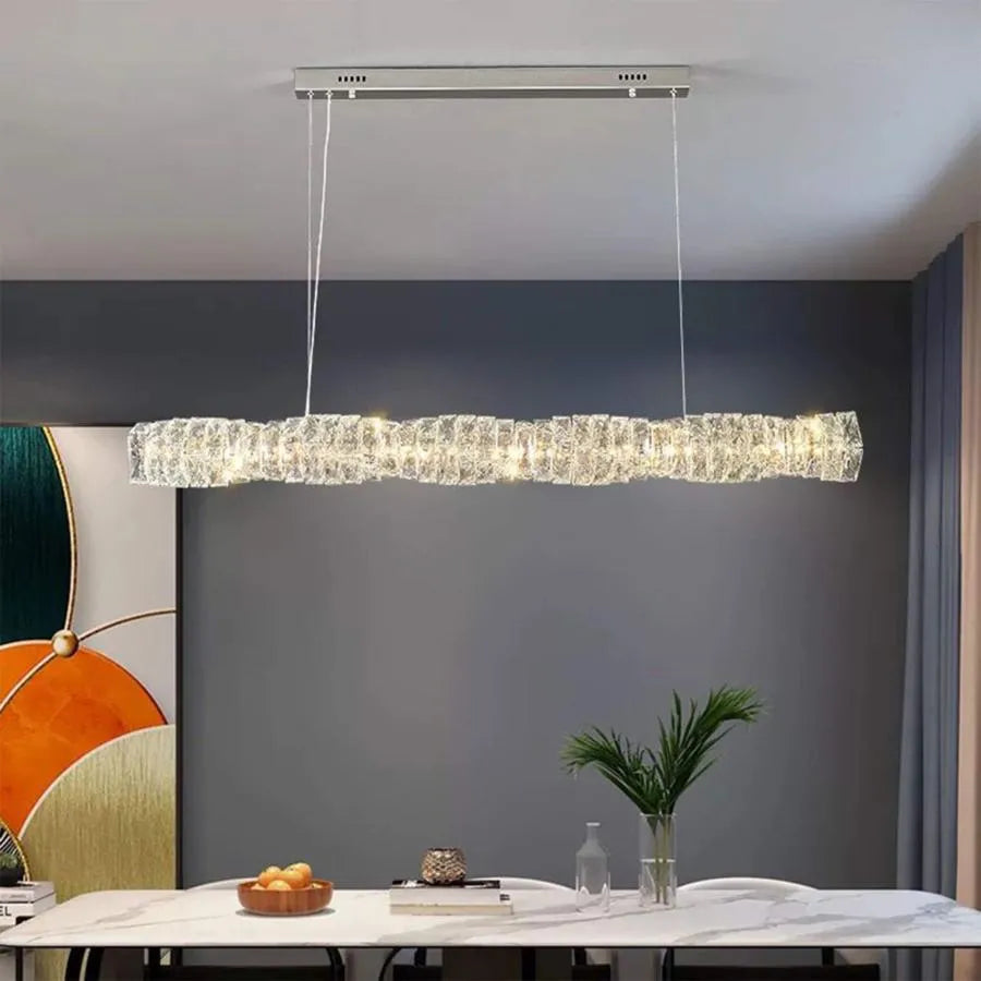 LED LED кристал LED с дистанционно управление 38W Sehrazat, сребро
