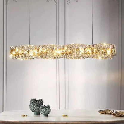 LED LED кристал LED с дистанционно управление 38W Sehrazat, сребро