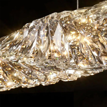 LED LED кристал LED с дистанционно управление 38W Sehrazat, сребро