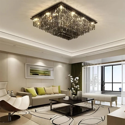 LED LED Crystal 57W, Xanthi, сребро