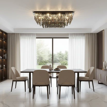 LED LED Crystal 57W, Xanthi, сребро