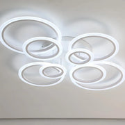 LULUS LED 130W WHITE BETTY - 8 кръга, подразбиращ се, студена/гореща/неутрална светлина