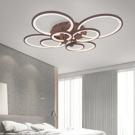 LED LED 200W Бети Браун - 8 кръга, непознаваеми, студени/горещи/неутрални светлини