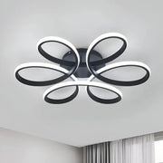 Helix Vector LED LED, 108W, метален, черно, дистанционно управление, студ/гореща/неутрална светлина