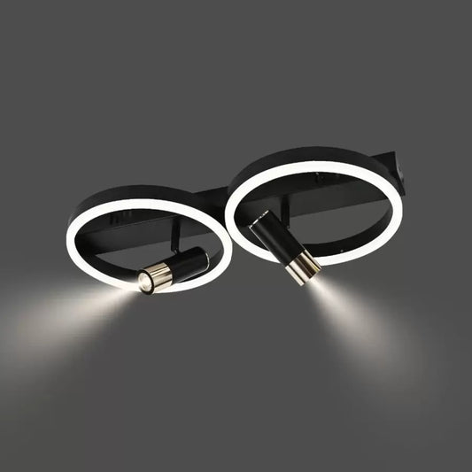 LED LULUS с Rube Ruben 34W Dimable Black Remote