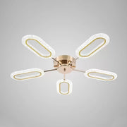 LED LED SNOWIE 40W, 5 елемента, студена/гореща/неутрална светлина, бяло злато