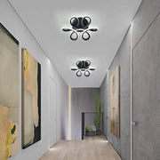 LED LED VERTEX HELIX, 44W, вълнообразна, студена/гореща/неутрална светлина, черна
