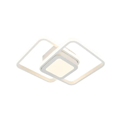 36W LED LED LUD 36W, 3 квадрата, студ/гореща/неутрална светлина, бяло