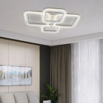 LED LED LED FAIDA с дистанционно управление, 2.4GHz, 104W, акрил, бял
