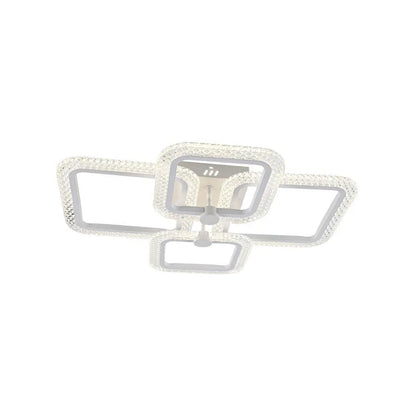 LED LED LED FAIDA с дистанционно управление, 2.4GHz, 104W, акрил, бял