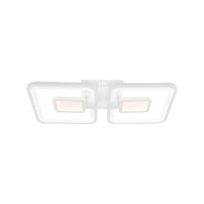 LED похот на дистанционно управление, Felix, 2 квадрата, 77W, студена/гореща/неутрална светлина, нестабилна, бяла