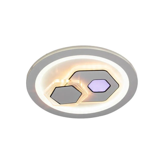 LED LED Kathleen, 16W, гореща/неутрална светлина/RGB, бяло