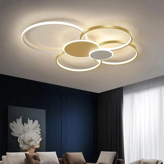 Дантела Lacenta Laust с дистанционно управление, 200W, злато, акрил, нестабилен