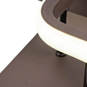 LED LED Lilia 24W, 2 квадрата, студена/гореща/неутрална светлина, кафяво