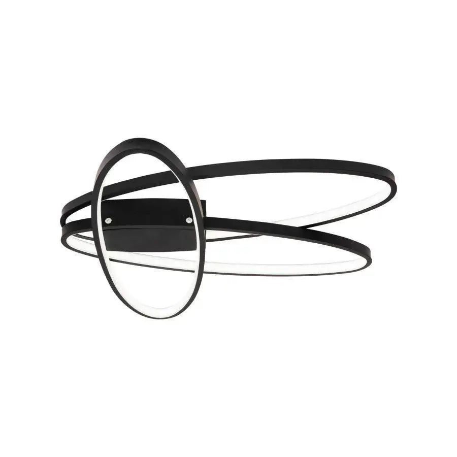 LED LED LED с дистанционно управление, 140W, студена/гореща/неутрална светлина, нестабилна, черна