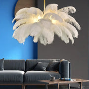 Lulus LED 40W Minoss, пера, бяло