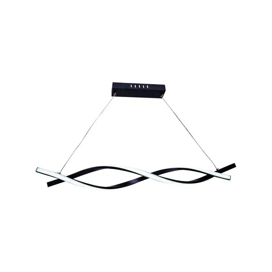 LED полилей с дистанционно управление на потока, 80W, студена/гореща/неутрална светлина, нестабилна, черна, регулируема височина
