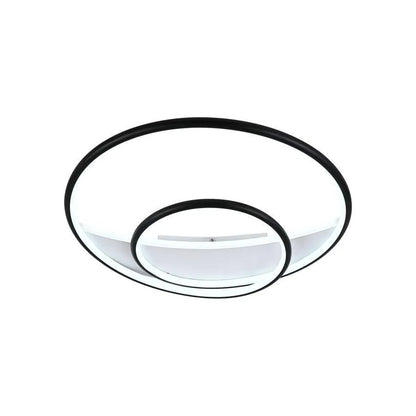 LED LED Рейчъл Луп с дистанционно управление, 120W, акрил и метал, бяло и черно