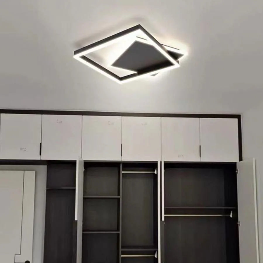 LED LED SCIOSO с дистанционно управление, 104W, 2.4GHz, химичен, акрил, черно
