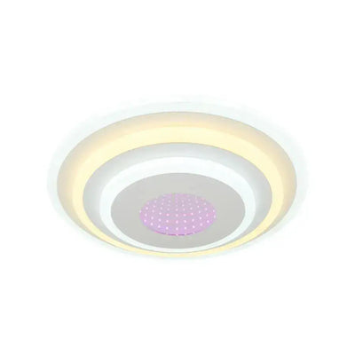 LULUS LED 3D Nivara Rotonda, диаметър 30см, 20W RGB, бял, студ/горещ/неутрална светлина