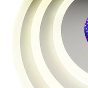 LED LED LED Nivara 3D, 20W, студена/гореща/неутрална светлина, бяла