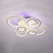 LED LED Shayma с дистанционно управление, 238W, бял, RGB
