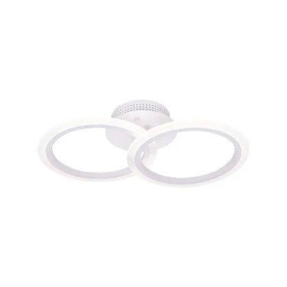 LED полилей с дистанционно управление на Бети, 28W, 2 кръга, студена/гореща/неутрална светлина, нестабилна, бяла