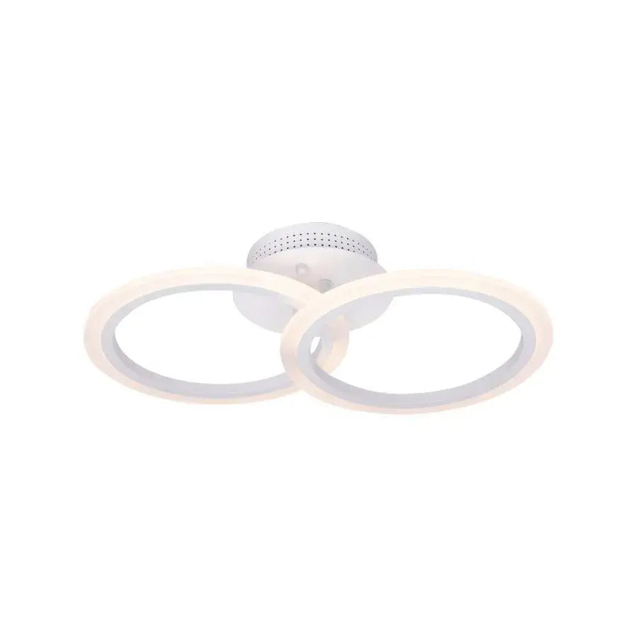 LED полилей с дистанционно управление на Бети, 28W, 2 кръга, студена/гореща/неутрална светлина, нестабилна, бяла