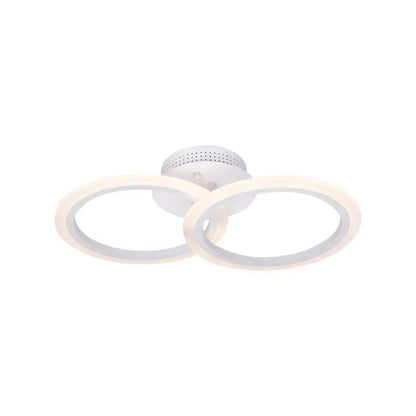 LED полилей с дистанционно управление на Бети, 28W, 2 кръга, студена/гореща/неутрална светлина, нестабилна, бяла