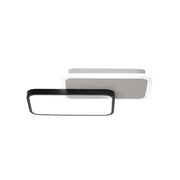LED LED Каролина, водеща с Realcompen 50W наслагвани квадрати Студени/горещи/неутрални черно -бели бели