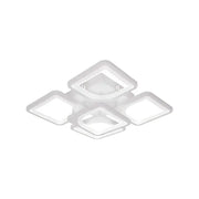 LED полилей с Fely, 80W, размито, бяло дистанционно