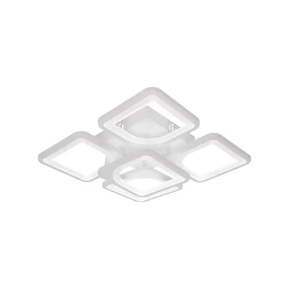 LED полилей с Fely, 80W, размито, бяло дистанционно