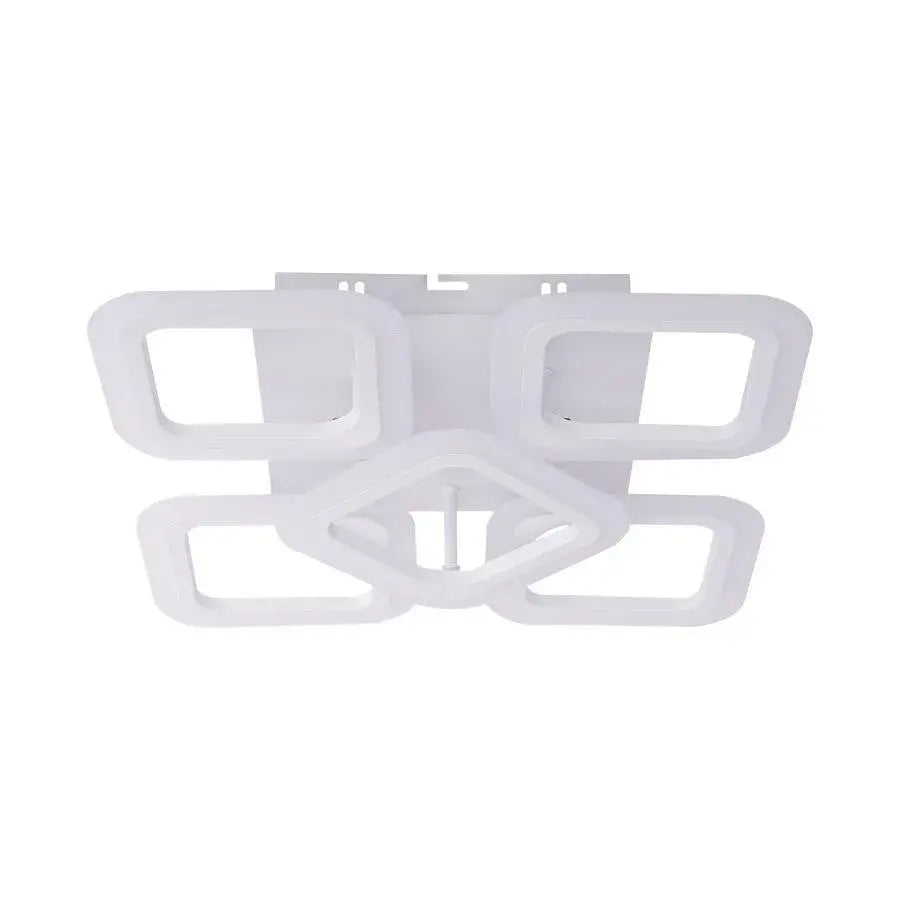 LED LULUS с дистанционно управление на Hadron, 90W, химируем, бял, акрил